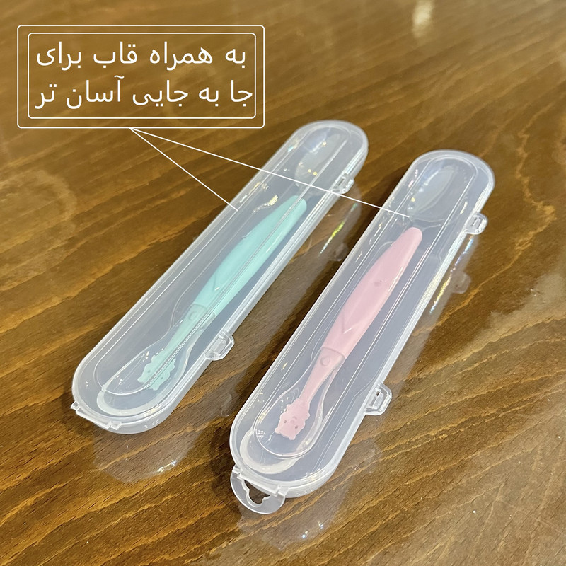 قاشق کودک مدل پوره کد stl-2024