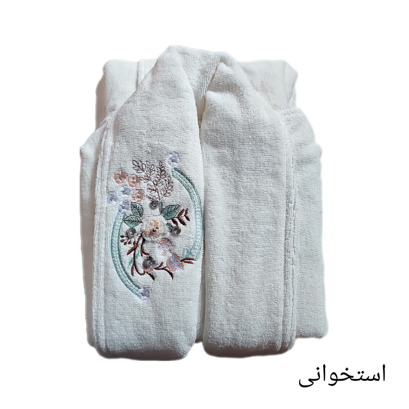 حوله تن پوش پاموک مدل آیسو کد A01 سایز 125