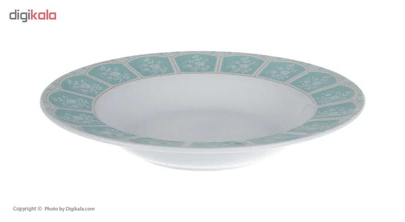 سرویس غذاخوری 103 پارچه چینی زرین ایران سری نئوکلاسیک مدل آرتمیس درجه عالی
