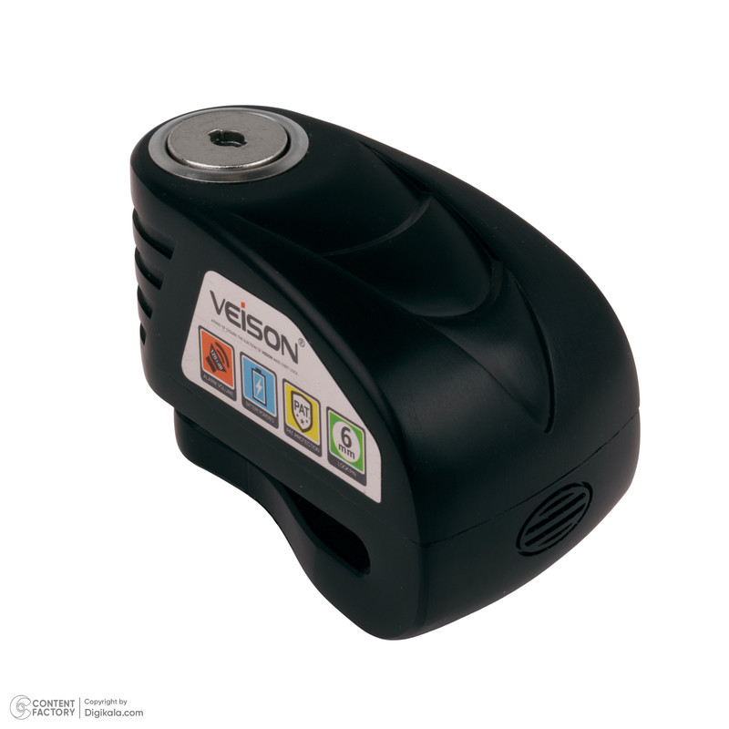 قفل دیسکی موتورسیکلت ویژن مدل دزدگیردار DX18-B