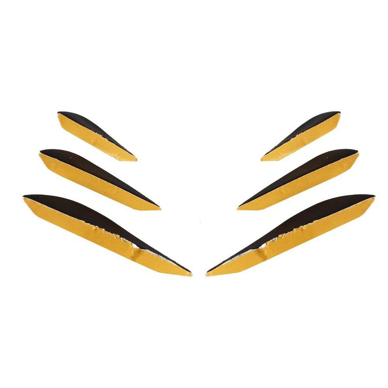 فلاپ سپر خودرو مدل کربن کد 206 مناسب برای پژو 206 بسته 6 عددی