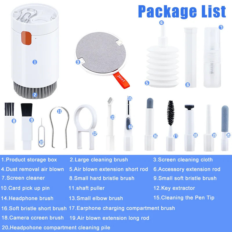 کیت تمیز کننده کوتتسی مدل 75003