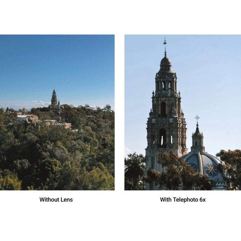لنز موبایل سندمارک مدل Telephoto 6x مناسب برای گوشی موبایل اپل iPhone 16