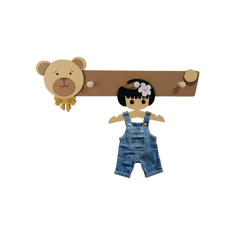 آویز لباس کودک طرح تدی مدل MKids58 Teddy
