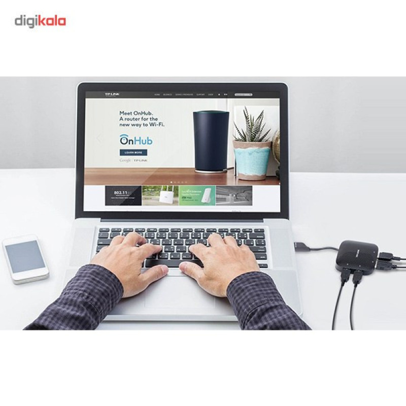 هاب USB 3.0 چهار پورت تی پی-لینک مدل UH400