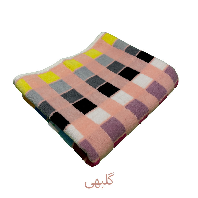 حوله دستی ماندگار مدل کالرفول سایز 40x80 سانتی متر