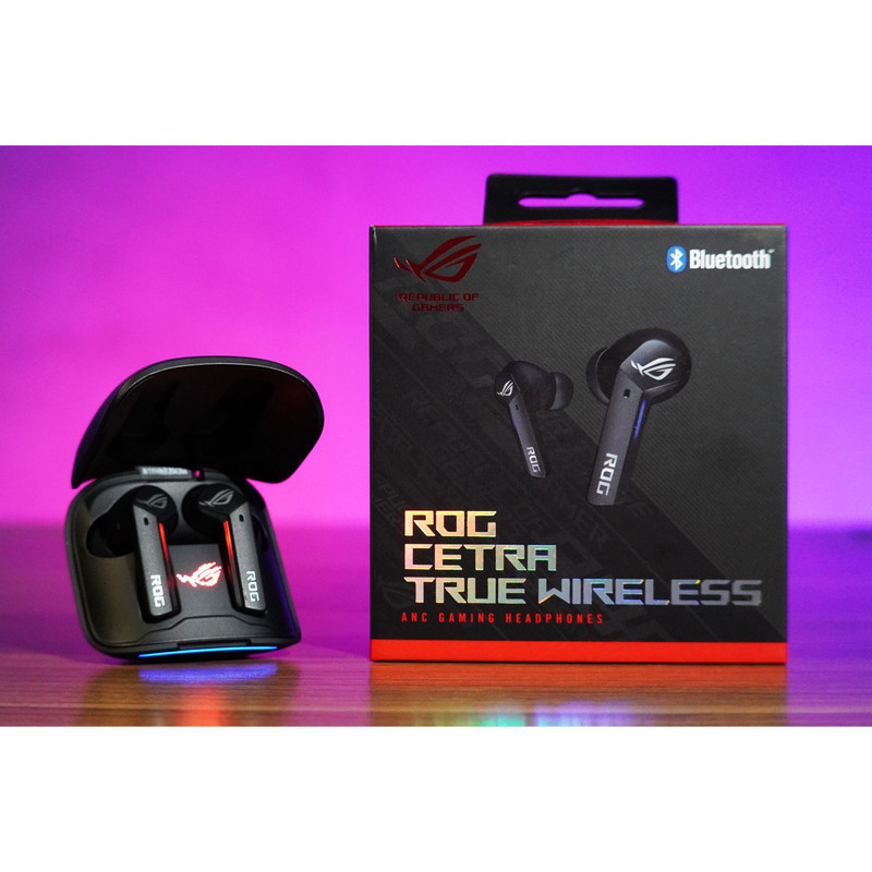 هدفون مخصوص بازی بی سیم ایسوس مدل ROG Cetra True