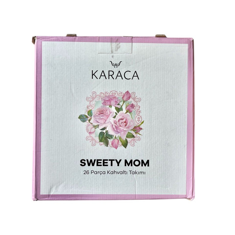 سرویس صبحانه‌خوری 26 پارچه 6 نفره کاراجا مدل Sweety Mom