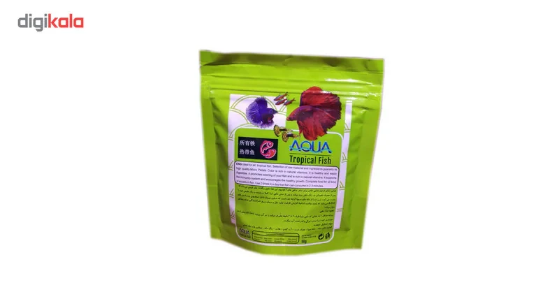 غذای خشک ماهیان ریز آکواریومی AQUA مدل گرانول 50 گرمی