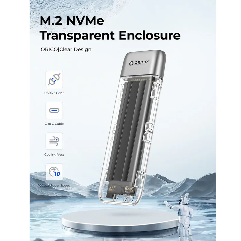 قاب M.2 NVMe SSD اوریکو مدل TXM2-C3