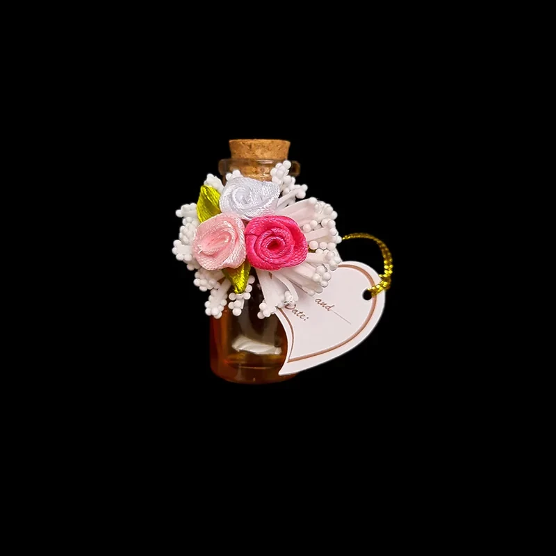 گیفت مدل تزیینی خام طرح گل بسته ۱۰ عددی