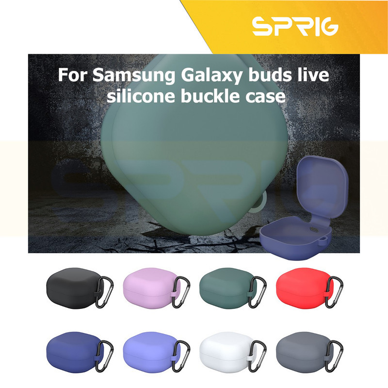 کاور اسپریگ مدل Silicon-SP مناسب برای کیس هدفون بی سیم سامسونگ Galaxy Buds FE