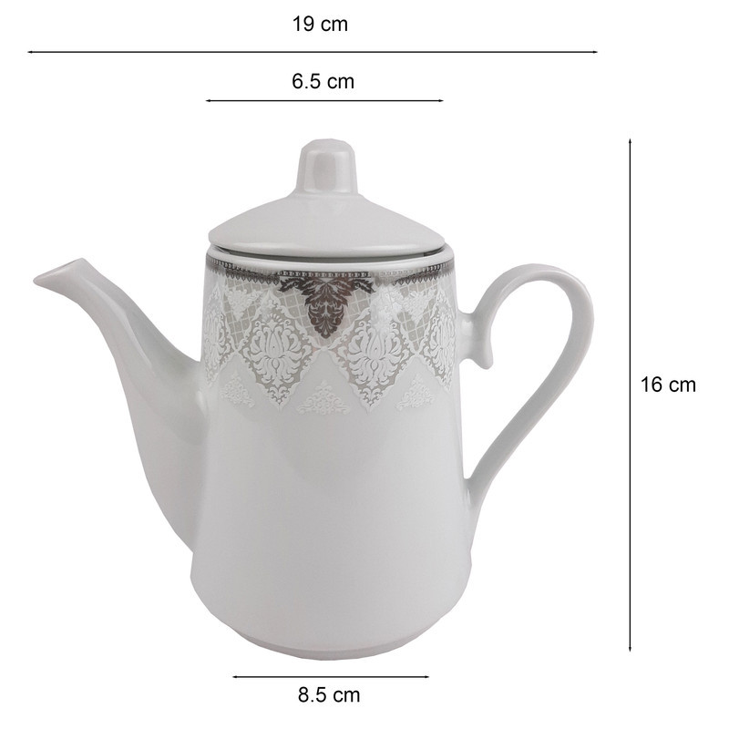 سرویس چای خوری 17 پارچه پارس چینی کد 603