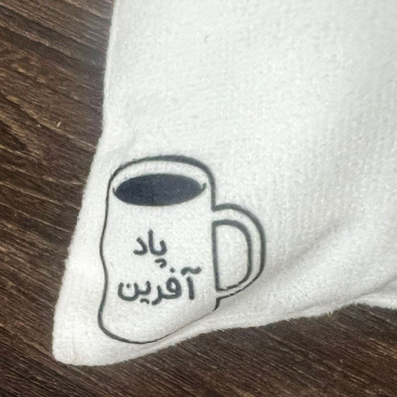 کوسن کودک پاد آفرین مدل گربه ملوس کد 07 سایز 30*30 سانتی متر
