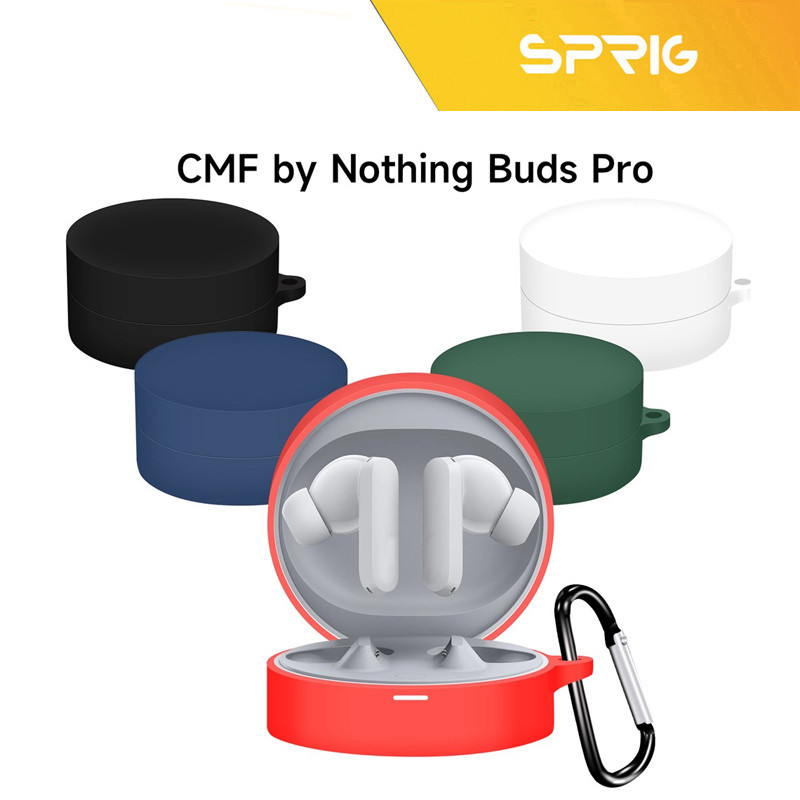 کاور اسپریگ مدل Silicone-SP مناسب برای کیس هدفون بی سیم ناتینگ CMF Nothing Buds Pro