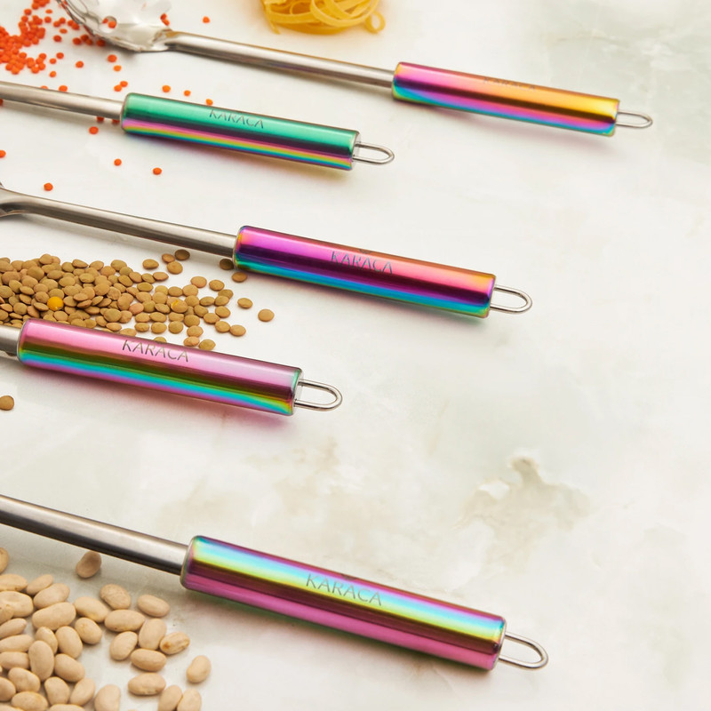 سرویس کفگیر و ملاقه 5 پارچه کاراجا مدل Pop-Up