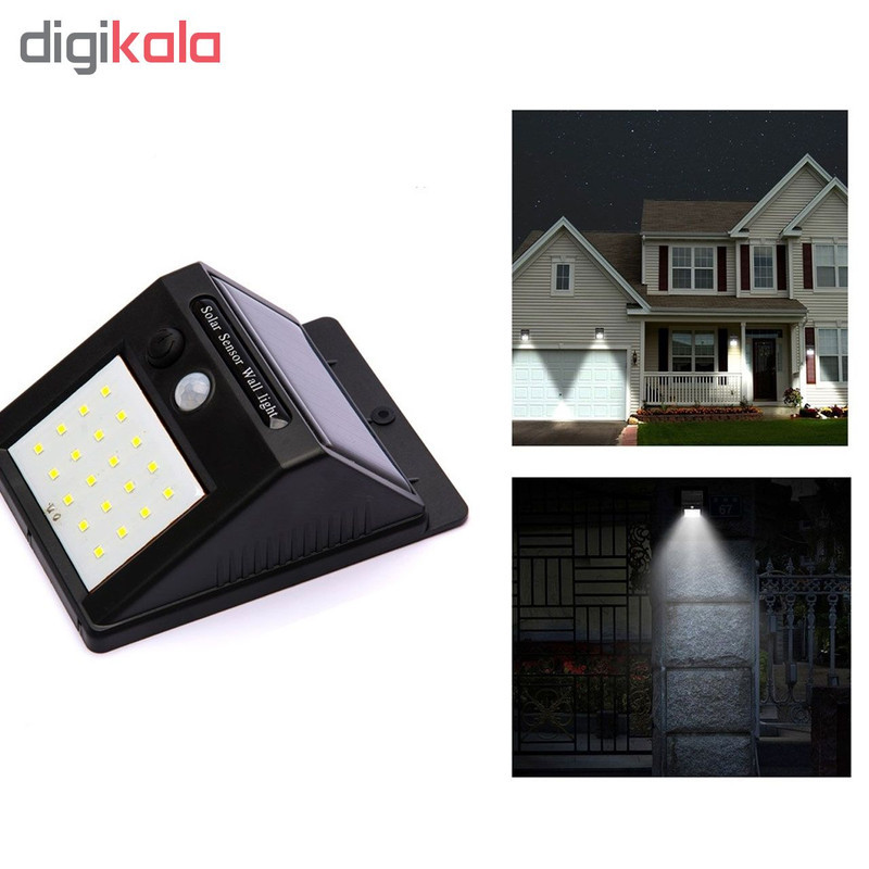 چراغ دیواری خورشیدی مدل 20LED LIGHT