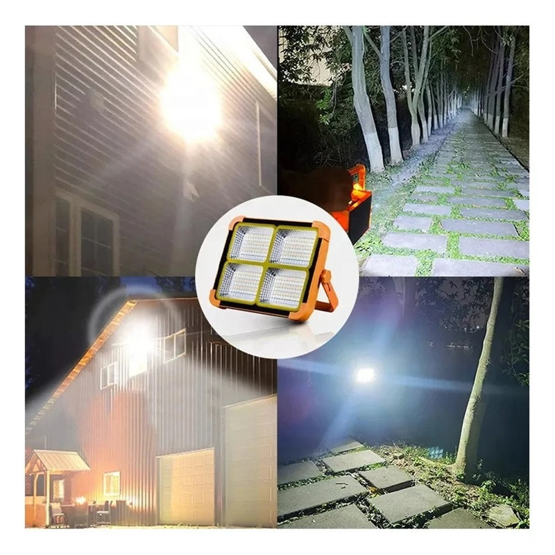 پروژکتور شارژی و خورشیدی وارسو مدل JY-IP66 288LED