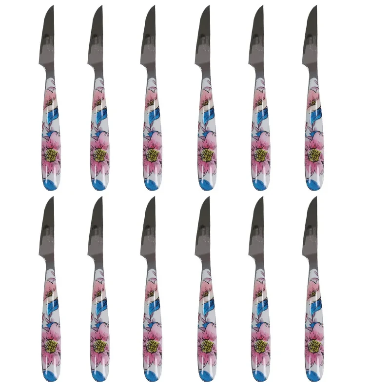 کارد میوه خوری رومانتیک هوم کد krd100 بسته 12 عددی