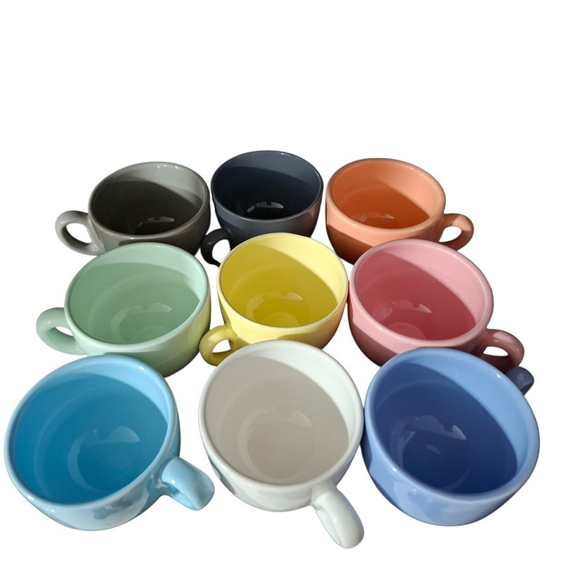 فنجان قهوه خوری مدل رنگین کمان بسته دو عددی