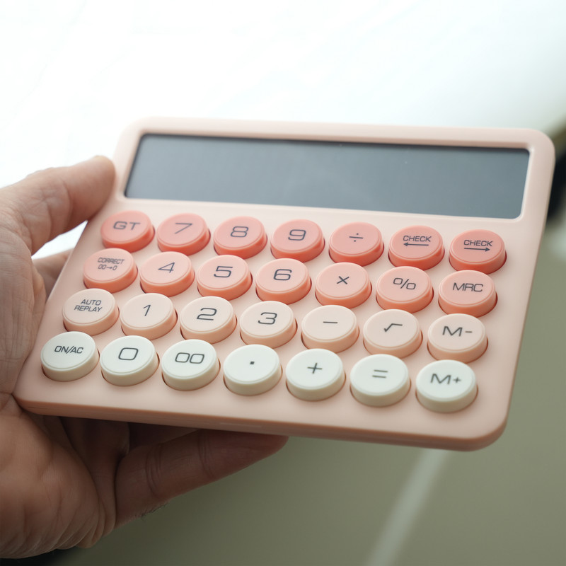 ماشین حساب رومیزی مدل پاستلی کد OS-9188