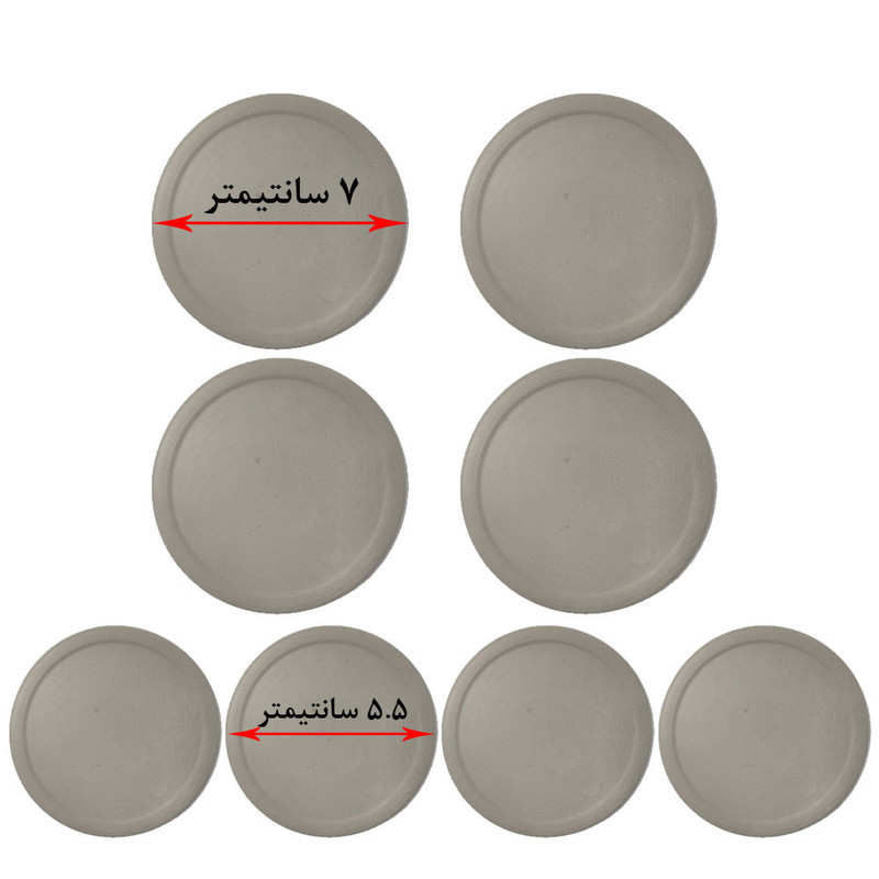 زیر پایه مبل مدل Base Pad بسته 8 عددی