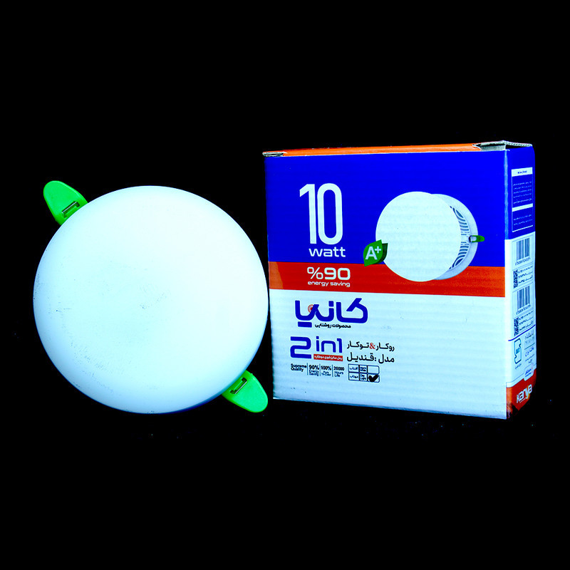 پنل ال ای دی 10 وات کانیا مدل قندیل بسته 5 عددی