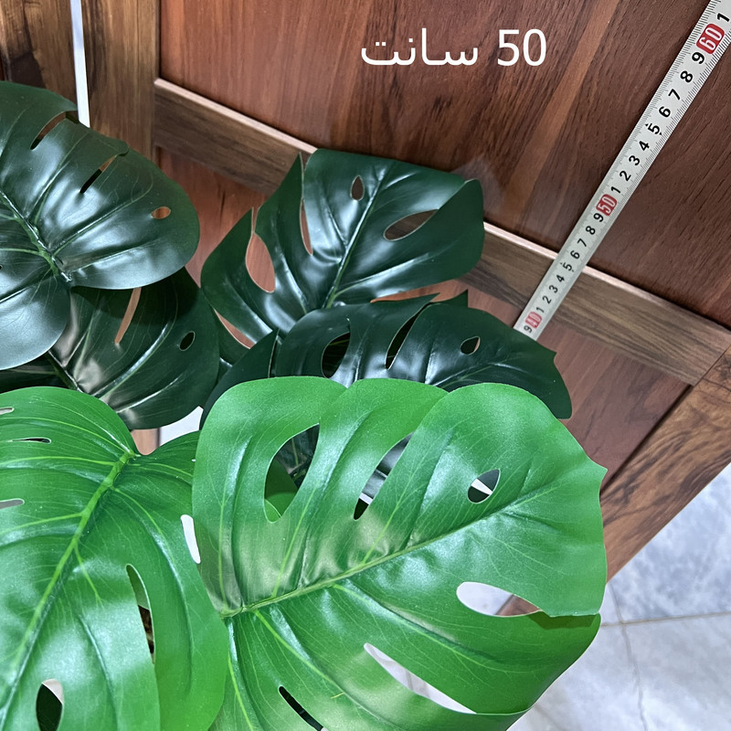 گل مصنوعی مدل بوته برگ انجیری 18 برگ 18barg