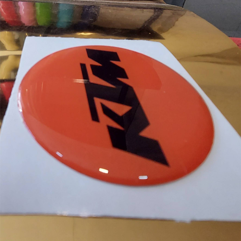 برچسب بدنه موتور طرح کی تی ام کد ktm1