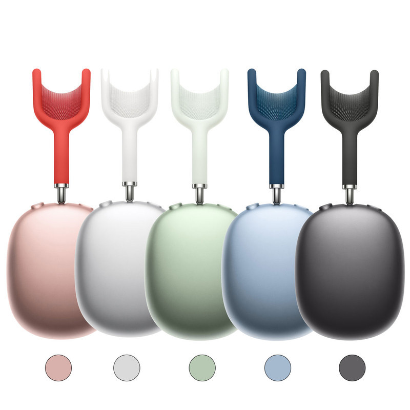 هدفون بلوتوثی اپل مدل AirPods Max 2024 با نویز کنسلینگ فعال (ANC)، نویز کنسلینگ میکروفون (ENC)، قابلیت پخش صدای محیطی (Transparency)، درگاه شارژ USB Type-C، مقاوم در برابر رطوبت و عرق