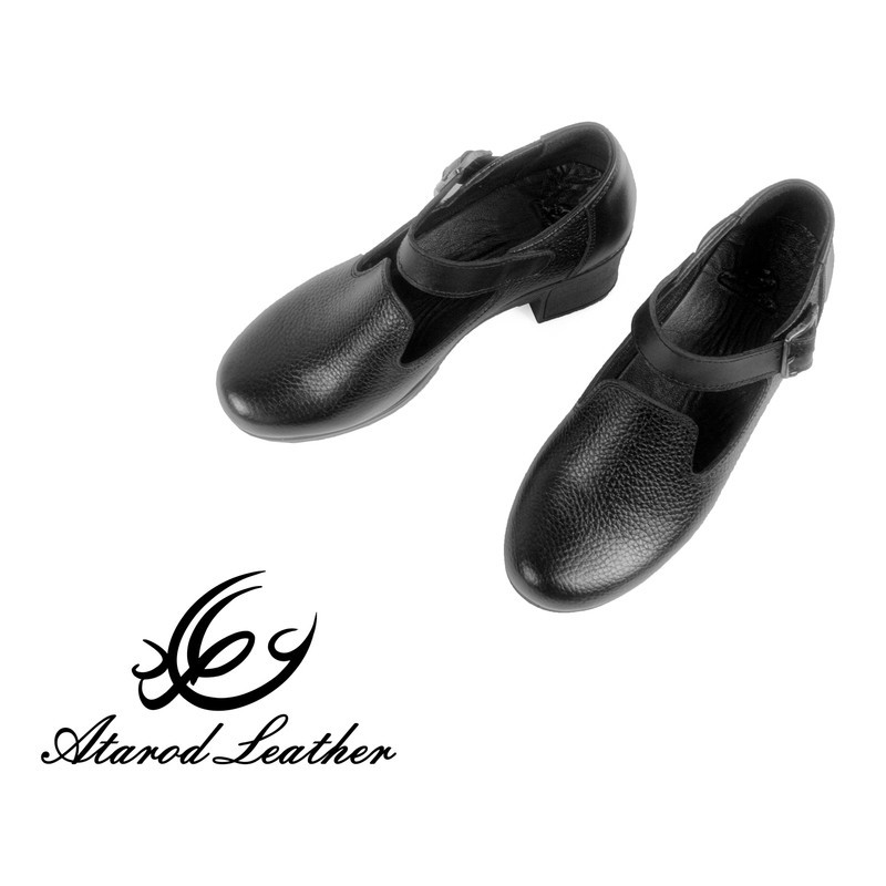 کفش زنانه چرم عطارد مدل چرم طبیعی کد SH261