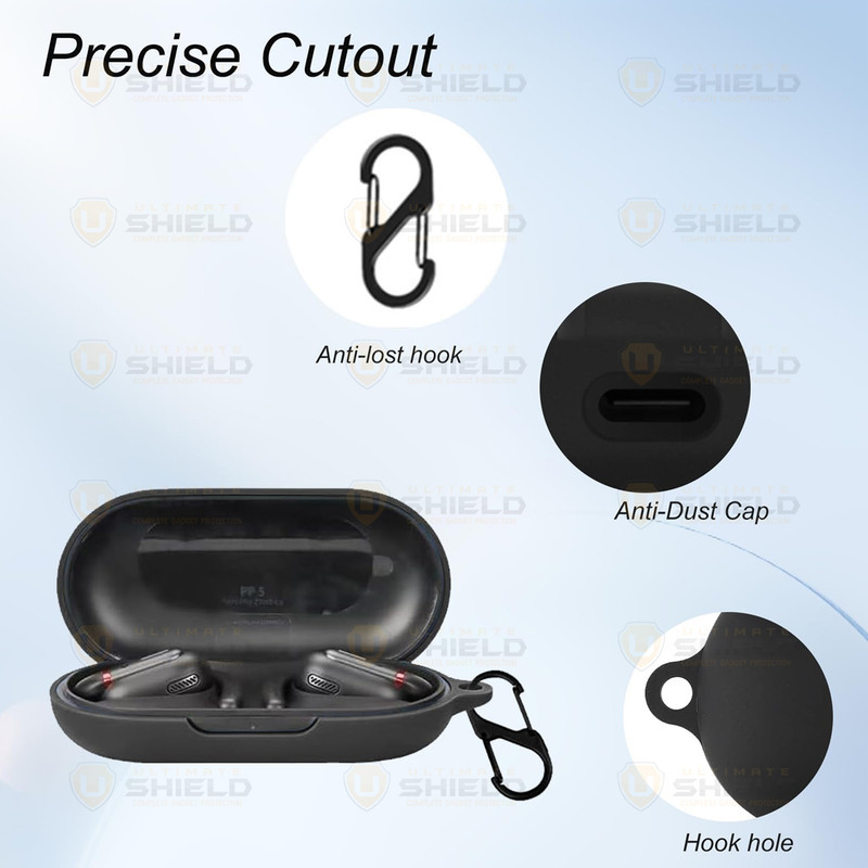 کاور آلتیمیت شیلد مدل Silicone UL مناسب برای کیس هدفون بی‌سیم انکر Soundcore V30i