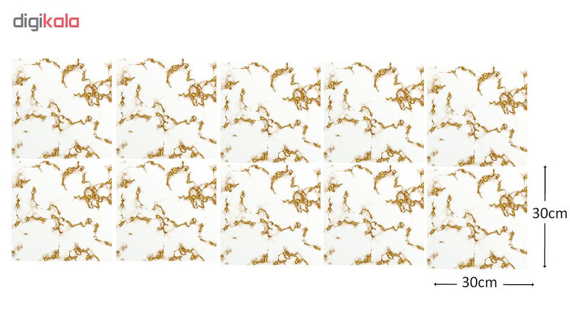 استیکر کاشی کد GO-S01 بسته 10 عددی