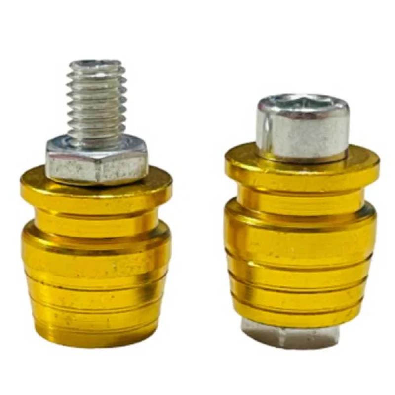 گل پیچ موتور سیکلت وارون مدل A-88-GLD بسته 2 عددی