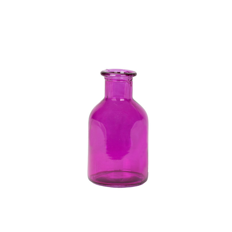 گلدان شیشه‌ای مدل نسیم کد 02 مناسب دکوراسیون منزل و نگهداری گیاهان، ابعاد 7×7×13 سانتی‌متر، وزن 220 گرم، جنس شیشه، قطر داخلی گلوگاه 2.5 سانتی‌متر و قطر بیرونی 4 سانتی‌متر