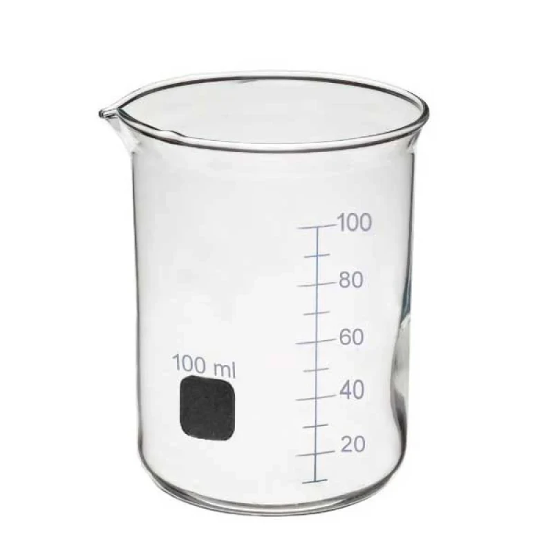 بشر آزمایشگاه مدل Beaker ظرفیت 100 میلی لیتر