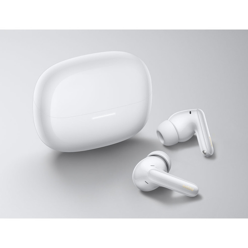 هدفون بلوتوثی شیائومی مدل Redmi Buds 6 Pro با نویز کنسلینگ فعال (ANC)، نویز کنسلینگ میکروفون (ENC)، درگاه شارژ USB Type-C، قابلیت اتصال همزمان به دو دستگاه، مقاوم در برابر گرد و غبار
