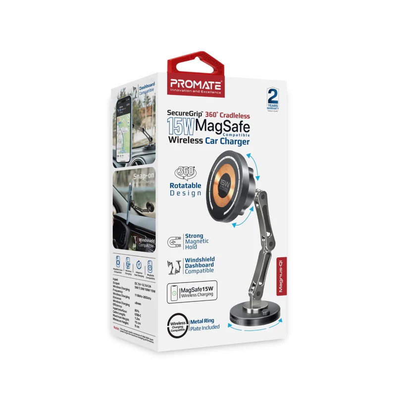 شارژر بی سیم پرومیت مدل MAGNUS-QI