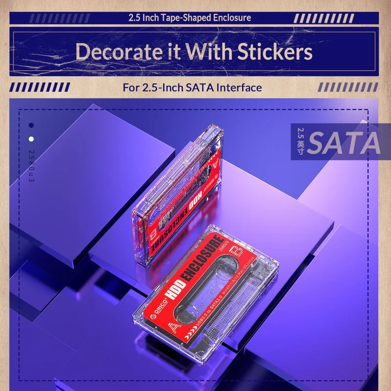 قاب SSD و هارد 2.5 اینچ اوریکو مدل 2580U3