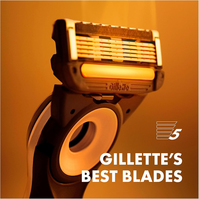 خود تراش ژیلت مدل Labs Heated Razor به همراه یدک