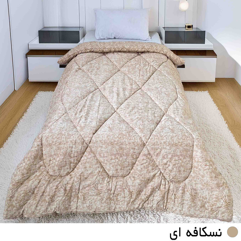 لحاف یک نفره مانیکاهوم مدل پتینه پلاس سایز 150*220 سانتی متر