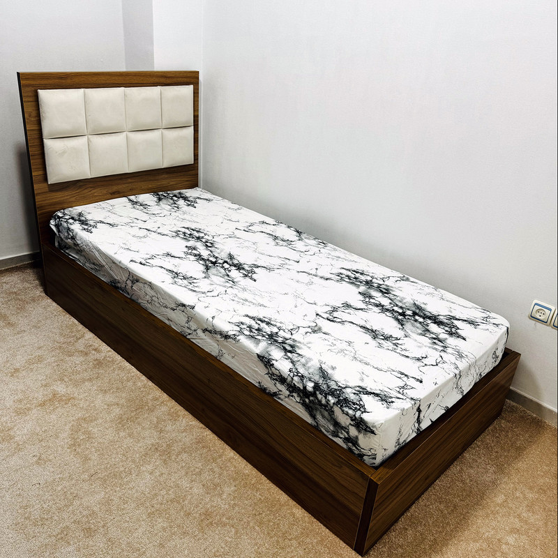 کاور لحاف ناتوسا مدل ابر و بادی یک نفره سایز 160x220 سانتی متر