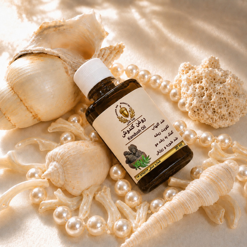 روغن کندوش بلوط طلایی مدل ممتاز حجم 30‌ میلی‌لیتر