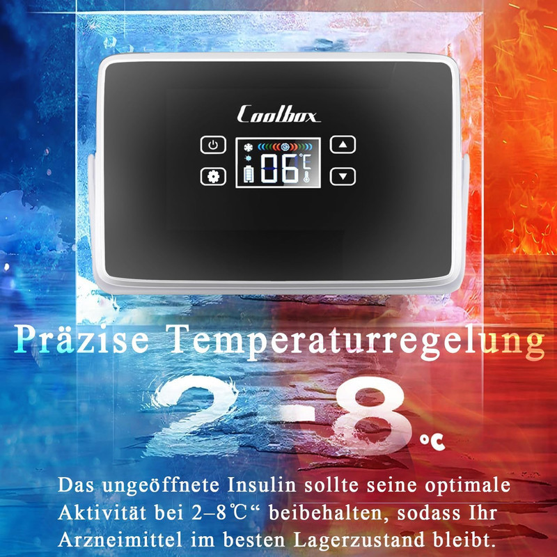 یخچال قابل حمل خودرو مدل B0CSYJT7NW-01 ظرفیت ‎6.79 لیتر