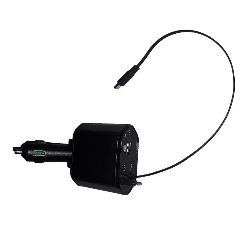 شارژر فندکی 120 وات 4 پورت مدل ML-102