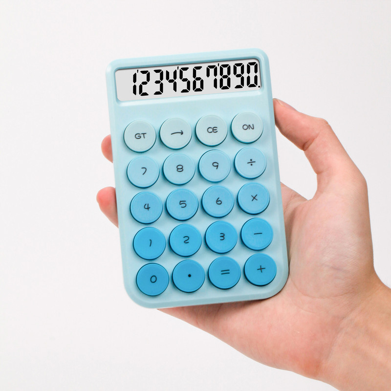ماشین حساب رومیزی مدل پاستلی کد OS-9166