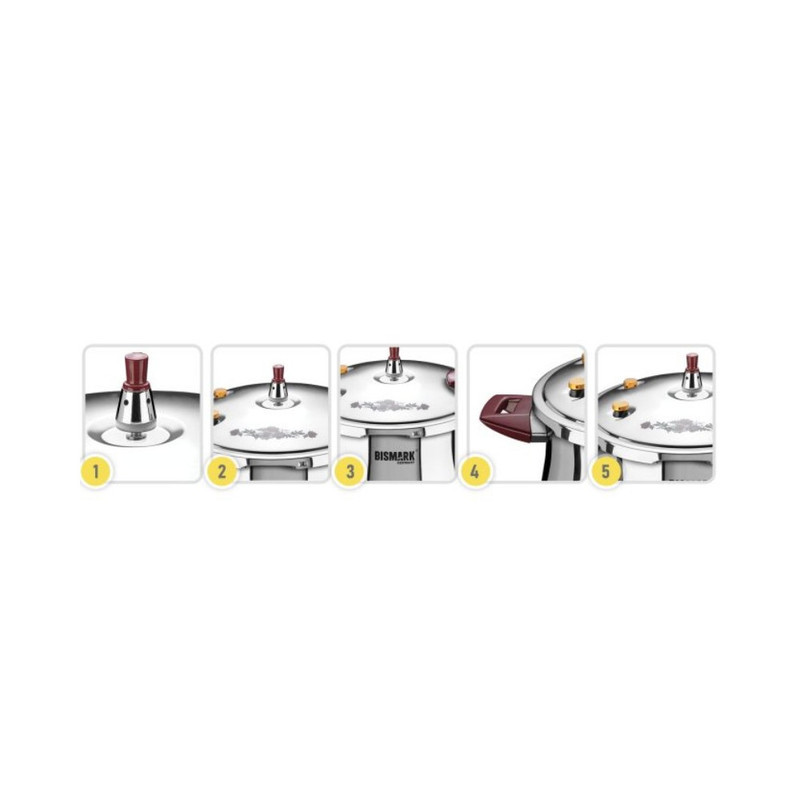 زودپز بیسمارک مدل BM-2273 گنجایش 3.5 لیتر