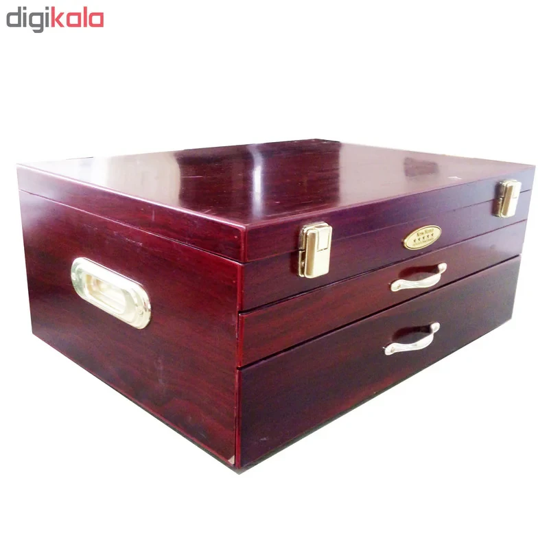 سرویس قاشق و چنگال 128 پارچه نیوهوم مدل HK800