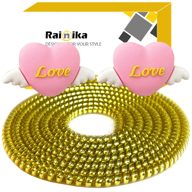 محافظ کابل شارژ و هندزفری رینیکا مدل Love KK 03 مجموعه 3 عددی