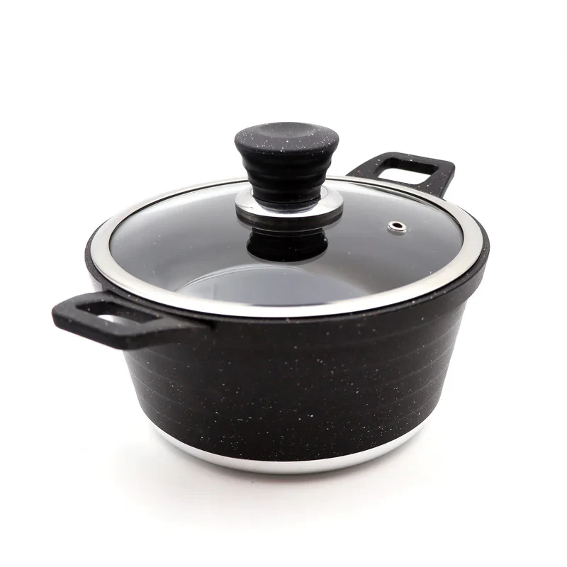 سرویس قابلمه و تابه گرانیتی 17 پارچه نیولایف مدل AFRA-6317